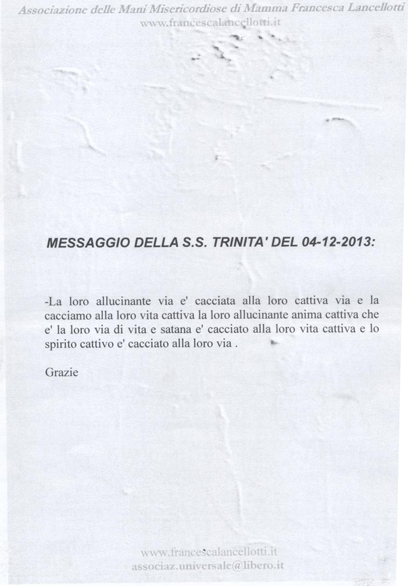 messaggio_SSTrinita_4_12_2013